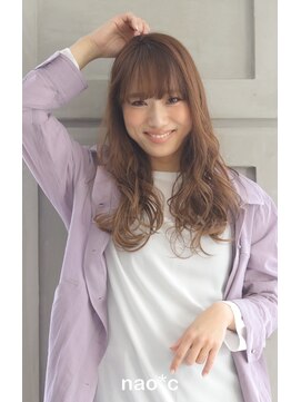 ナオシ トレス 富雄店(nao*c tres) ゆるふわウェーブ大人可愛いベージュ