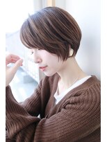 オーシャン(Ocean)&nbsp;[OCEAN Hair&Life藤原純] お手入れ簡単丸みショート☆