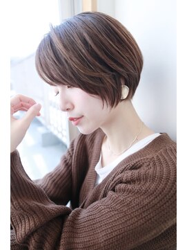 オーシャン(Ocean) [OCEAN Hair&Life藤原純] お手入れ簡単丸みショート☆