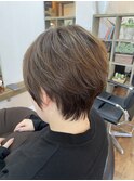 ナチュラルショートヘア