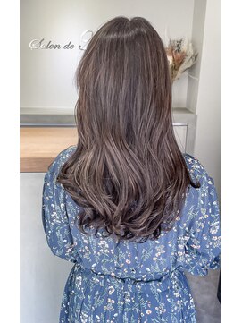 サロンドミルク 新百合ヶ丘店(salon de MiLK) 脱白髪染めグレージュ［新百合ヶ丘］