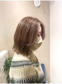 外ハネ/ボブ/ミディアム/大人ボブ/レイヤーボブ/伸ばしかけ/人気