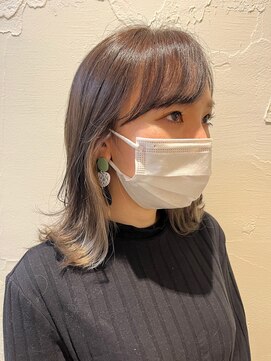 アナザーワールド(ANOTHER WORLD) インナーカラー＊シルバーベージュ【渡辺まみ】