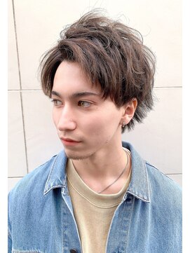 ロンド ロビン 栄(Lond robin) 【Lond robin】高瀬慎也アップバングツーブロ刈り上げ無造作