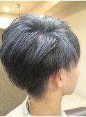 仙台D メンズカット マッシュショート サイドパート フェード