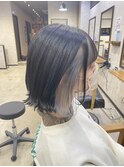 インナーカラー×シルバー