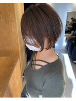 トリート 西船橋店(TREAT)&nbsp;マットブラウン×ショート