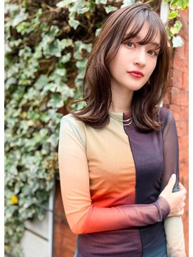 アルテ(ARTE) 【ARTE表参道/青山】小顔レイヤー×シアベージュ