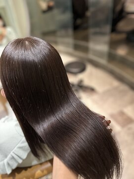 ロンド ロビン 栄(Lond robin) 【Lond robin】清水 美冴 艶髪/艶カラー/酸性縮毛矯正/髪質改善