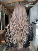 リード バイ ラグーン(LEAD by LAGOON)&nbsp;ラベンダーミルクティーベージュケアブリーチインナーイヤリング