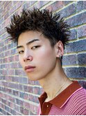 刈り上げ男髪ツイストショート