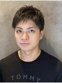 好印象のショートツーブロックヘア