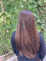 リバレッジ 白金(Leverage) 大人ストレートロングヘア 【30代】【40代】【50代】