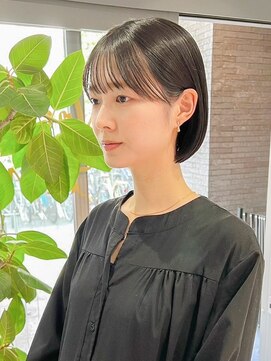 ノエ ナゴヤ(NOE NAGOYA) 耳にかけてもかわいいコンパクトミニボブ