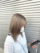 ポイントファイブバイソレイユ 藤沢店(.5 by SOLEIL) ミルクティーベージュカラー