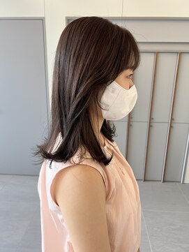 ローレンアオ(LOREN AO) ミルクティーベージュダブルカラーインナーカラーケアブリーチ