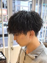 ガオプロデュースバイレボ(gao produced by revo)&nbsp;【曽我尾真生】ツイストスパイラル/メンズパーマ/マッシュ