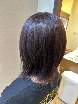 エムウィッシュ(M Wish) レイヤーカット/黒髪/抜け感/伸ばしかけ/透明感/伸ばしかけ/小顔