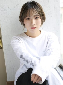 バース(BIRTH) 天神【BIRTH】グレージュ×くびレイヤー×ショート　9