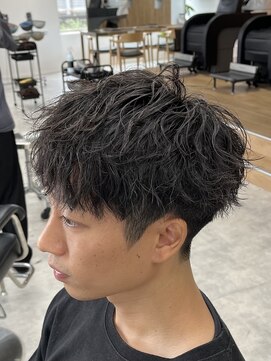 ラヴィズムバイフィフス(LUVISM by fifth) 無造作パーマニュアンスパーマ刈り上げ万代新潟駅