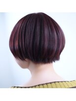 ニコリヘアワークス(nicori hair works)&nbsp;ショート×ヴァイオレットピンク2