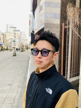 バーバーショップヒーロー 八王子店(BARBER SHOP HERO) アップバングショート