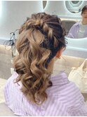 長さだしポニー／心斎橋ヘアセット