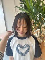 アウラ(AURA)&nbsp;ショコラブラウンレイヤーヘア顔周りレイヤー