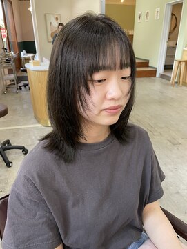 キュオンシア(CUEON. ciea) フェイスレイヤー×オリーブグレージュ