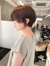 レイヤーカット/ショート/ボブ/韓国風/メンズ可 ¥7700