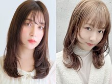 ☆1番人気☆《ミディアムレイヤー×ストレートスタイル》顔まわりにレイヤーを作って小顔に【町田駅/町田】