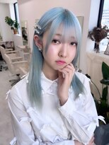 リル ラウム 原宿(LiL Raum)&nbsp;スモーキーペールブルー