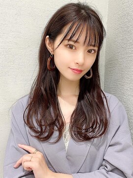 ラルユー 金山(LallYou) イメチェン後れ毛が可愛い顔周りレイヤー美髪アッシュベージュ