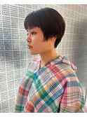 大人ショートヘアハンサムショートマッシュショート20代30代40代