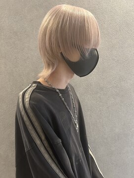 コト 福井大和田店(coto) 福井　大和田　ハイトーンメンズ　ホワイトカラー　中性ウルフ