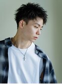 ナチュラルアップバングショート