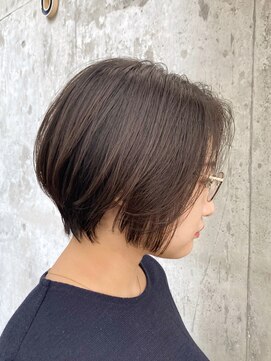 アルジャーノンシロ(ALGERNON shiro) #髪質改善ストレートパーマ#美髪縮毛矯正#ショートボブヘア