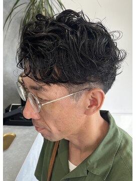 ネクストフォーヘアー(NEXT for hair) メンズパーマ　ツイストスパイラル　ニュアンス