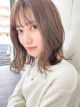 シロ 大名2号店(SiLO) 柔らかい透け感◯ミルクティーベージュ