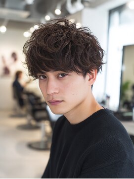 ラファンジュ ヘアー クレオ(Rohange hair Creo) マッシュパーマ