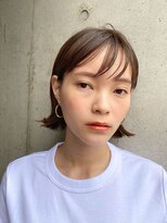 マルツ 銀座(maltu) オリーブベージュボブシャギーボブオリーブグレージュ銀座