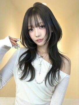 アイトーキョーエス 渋谷(AI TOKYO S) ボブ/着物ヘア/ダークアッシュ/ミディアムレイヤーカット/渋谷