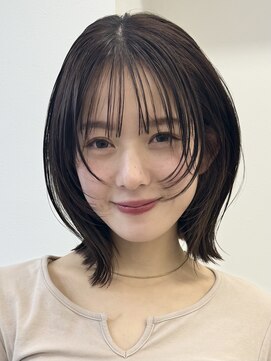 アイトーキョーエス 渋谷(AI TOKYO S) レイヤーボブ/オリーブベージュ/結べるボブ