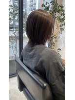ヨリス(YOLIS.)&nbsp;【くびれボブ】＃透明感カラー＃オリーブベージュ