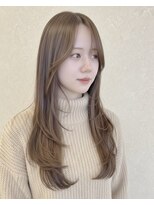 アンドモア(and MORE)&nbsp;ロングレイヤースタイル