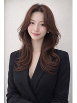 ベル 新宿(Belle) 似合わせのミディアムレイヤーカット/ワンホンレイヤー/シャギー