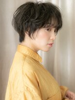 カバーヘア ブリス 志木南口駅前店(COVER HAIR bliss) ダークグレージュ似合わせカット丸みショート319Z志木20代30代