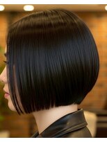 アズグロウヘアー(AS GROW HAIR) 艶髪ワンレングスボブ