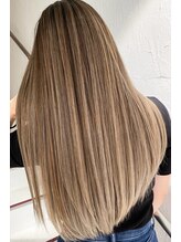 【バレイヤージュ】カット+バレイヤージュ＋TOKIOTR　￥18900