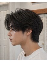 ルチア ヘア ステラ 京都店(Lucia hair stella)&nbsp;京都河原町/メンズパーマセンターパートニュアンスパーマ学割U